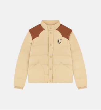 Doudoune uni col montant K TOGS - Chevignon - Beige