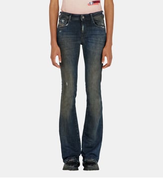 Bootcut Jeans Low Waist 1969 D-Ebbey Diesel