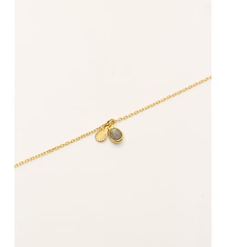 Bracelet GAÏA - Nilaï - Gris foncé