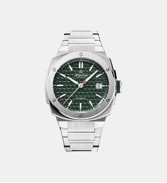 Montre automatique Alpiner Vert AL-525GR3AE6B - Alpina - Argenté