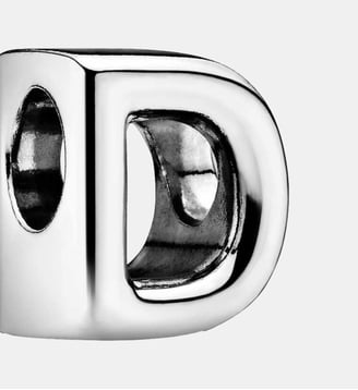 Charm Alphabet Lettre D - Pandora - Argenté