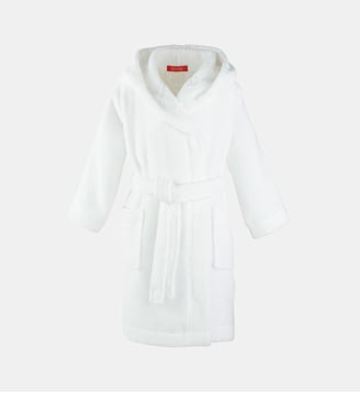 Peignoir enfant  en coton - Desforges - Blanc
