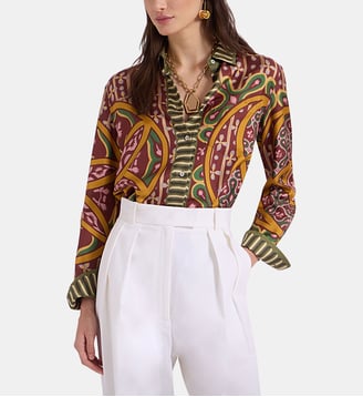 Chemise Boy Shirt Eclipse Placée Yellow - La DoubleJ - Jaune