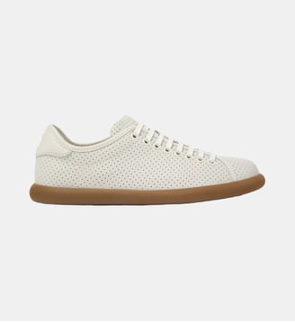 Baskets Pelotas Soller cuir - Camper - Blanc naturel 1