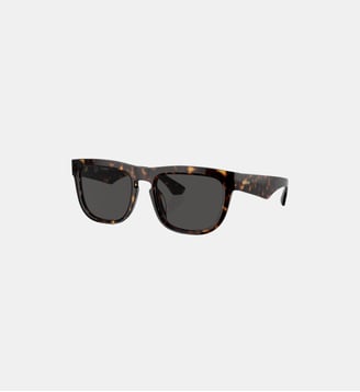 Lunettes de soleil Carré BE4431U - Burberry - Havana foncé