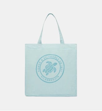 Sac de plage en lin uni - Vilebrequin - Pacific