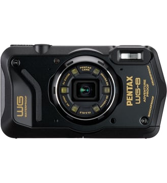 Appareil photo Compact WG-8 Noir - Pentax - Standard