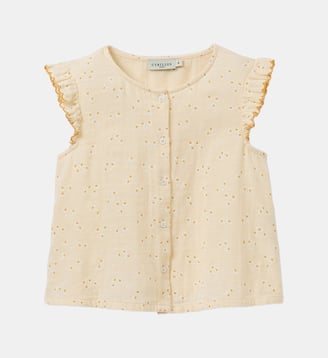 Blouse pâquerettes - Cyrillus - Imprimé paquerette jaune