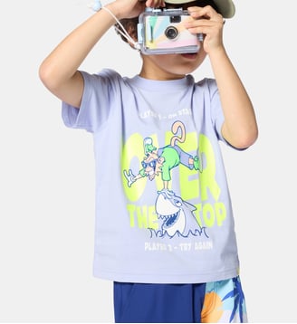 T-shirt à manches courtes - Billieblush - Angel blue