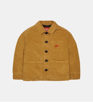 Veste workwear avec logo - Diesel Kids - Sable
