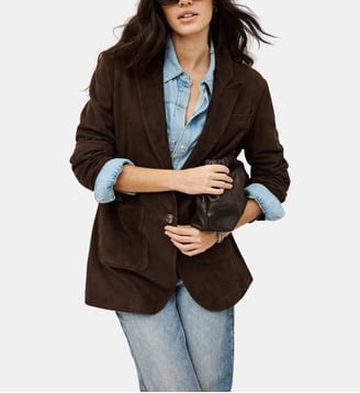 Veste droite Mosty - Ba&sh - Chocolat