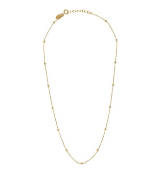 Collier doré chaines simples - EMI - Caroline Najman - Doré