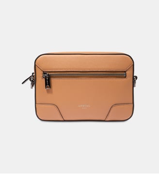 Sacoche Charlie en cuir - Lancel - Marron