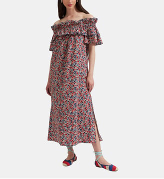 Robe Breakfast Zia Blue - La DoubleJ - Bleu