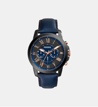 Montre Grant Noir FS5061 - Fossil - Anthracite
