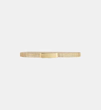 Ceinture Balmain en laiton tressé - Balmain - Doré