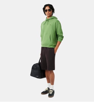 Short relaxed fit molleton - Lacoste - Marron
