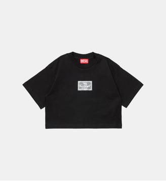 T-shirt avec logo - Diesel Kids - Noir