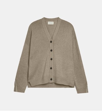 Gilet ample Lou - Bompard - Millet et avoine
