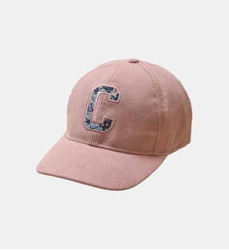 Casquette velours - Cyrillus - Rose poudré