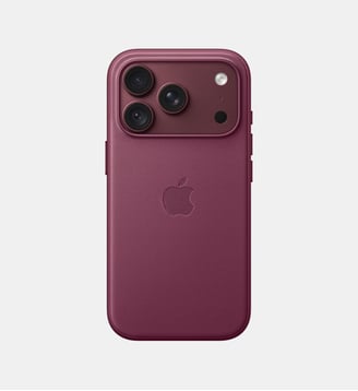 Coque iPhone 18 Pro TechWoven Mure Magsafe - Apple - Bordeaux