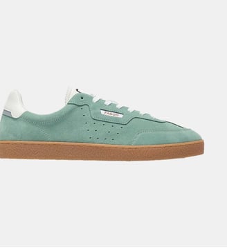 Baskets basses suede LUMBO - Faguo - Vert clair