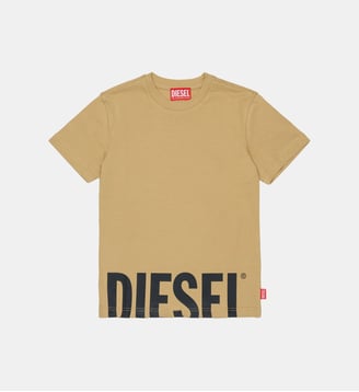 T-shirt avec logo - Diesel Kids - Sable