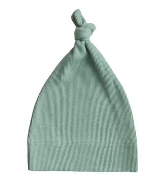 Bonnet de naissance - Mushie - Vert