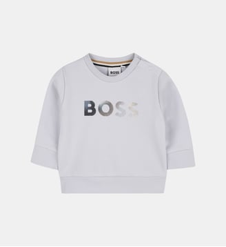 Sweat en molleton - BOSS Kidswear - Bleu tendre