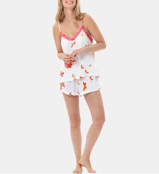 Caraco short en viscose ROBINSON 200 - Lingerie Le Chat - Multicolore