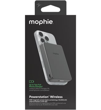 Batterie externe 10000 mAh MagSafe Noire - Mophie - Standard