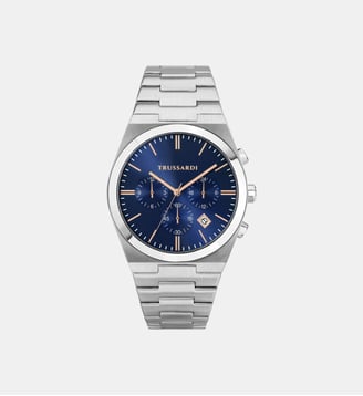 Montre multifonction T-MILANO - Trussardi - Bleu
