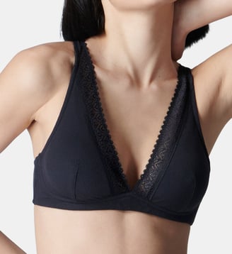 Soutien-gorge sans-armatures structuré - Noir - Simone Pérèle - Noir
