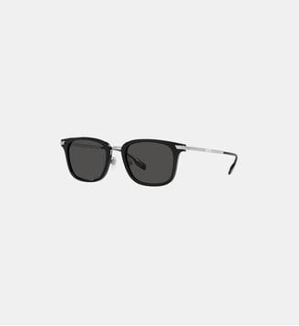 Lunettes de soleil Carré BE4395 Peter - Burberry - Noir