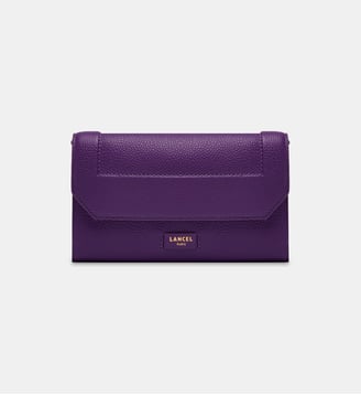 Portefeuille Ninon cuir - Lancel - Violet