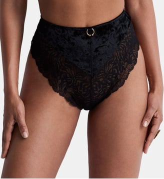 Culotte tres haute - Aubade - Noir