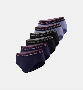 Lot de 6 slips en Coton Le Slip Francais
