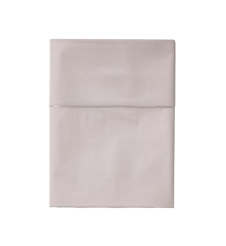 Drap plat uni en satin de coton, TEOPHILE - Alexandre Turpault - Rose