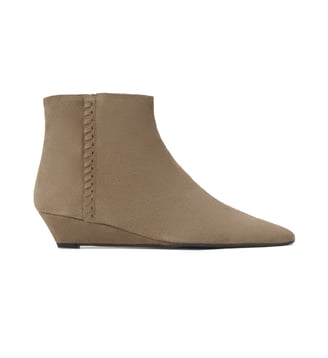 Bottines compensées en cuir TINA - Castaner - Nude