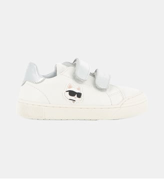 Baskets basse à lacets - Karl Lagerfeld Kids - Blanc