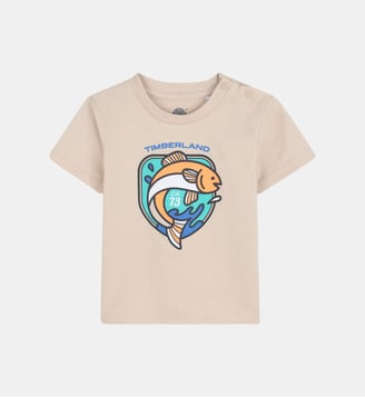 Tee-shirt manches courtes - Timberland - Pale stone
