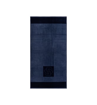 Serviette de toilette  en coton - Boss Home - Gris clair