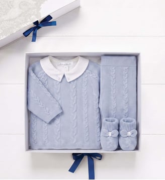 Coffret - Naissance mon trousseau en maille Tartine Et Chocolat