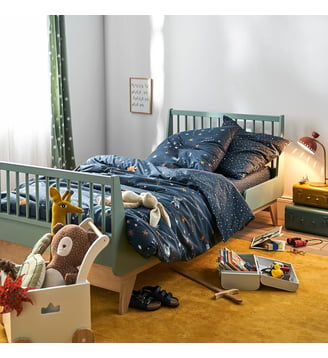 Housse de couette coton - La Redoute Interieurs - Bleu