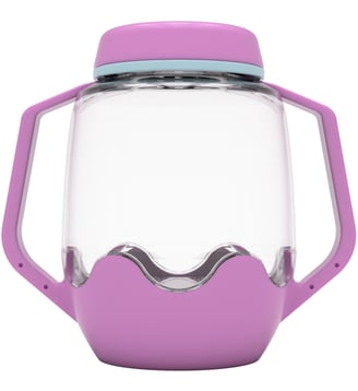 Bocal sensoriel jaune - Glo Pals - Violet