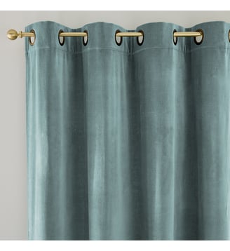 Rideau velours oeillets Velvet La Redoute Interieurs