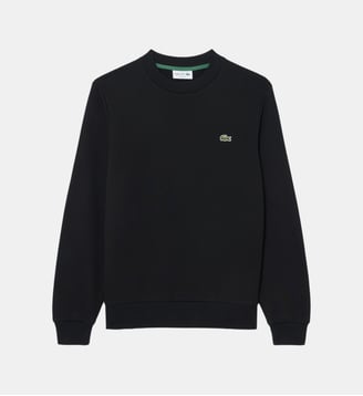 Sweatshirt classic fit molleton - Lacoste - Noir