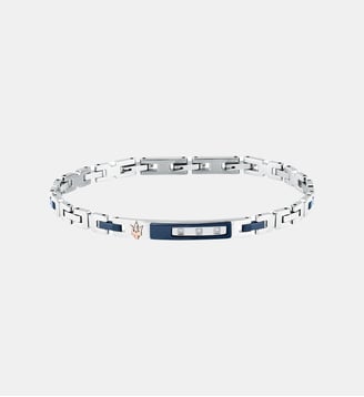 Bracelet DIAMONDS - Maserati - Blue rose gold stainless steel