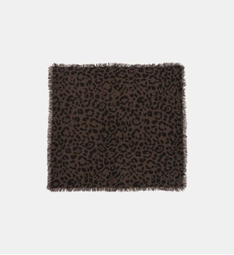 Foulard Mini Stevie Leo 55 - Zadig&Voltaire - Marron wood