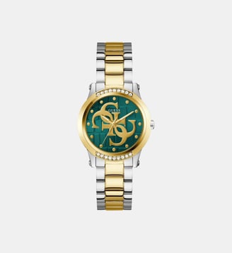 Montre Annette Vert GW0861L4 - Guess - Argenté